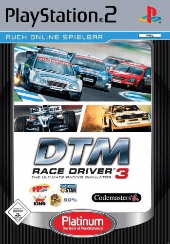 DTM Race Driver 3 box art for Playstation 2